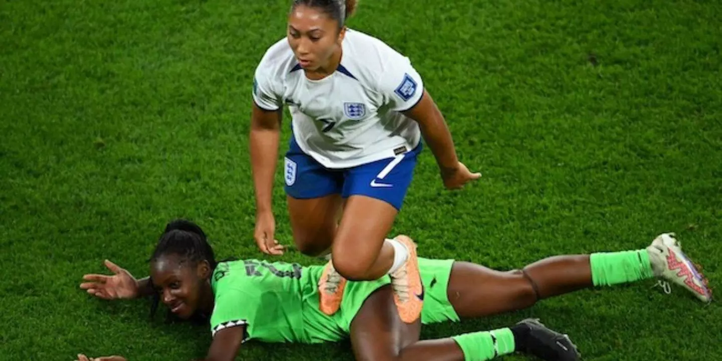 England’s James apologises to Super Falcons’ Alozie, vows to learn from incident