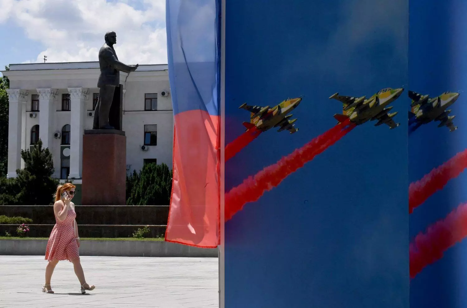 Russia says it destroyed two Moscow-bound drones