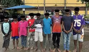 9 underage boys rescue during cult initiation