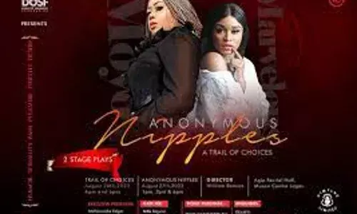 Moyo Lawal, Marvellous Dominion to thrill audience in ‘Anonymous Nipples’