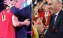 Women World Cup: Spanish FA chief blasted over final kiss