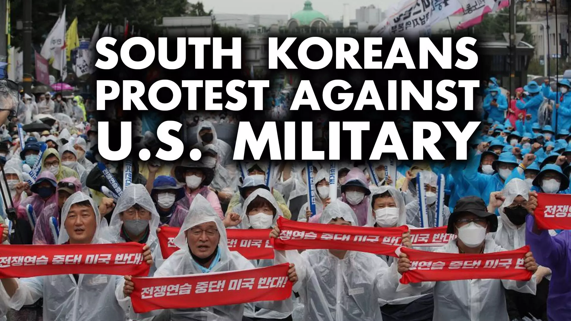 S. Koreans rally against joint military drill with U.S.