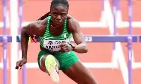 Amusan advances to 100m hurdles semi-finals at world championships