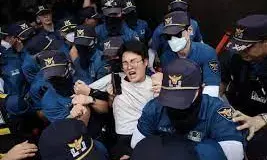 Students arrested in S. Korea for allegedly attempting to enter embassy in protest