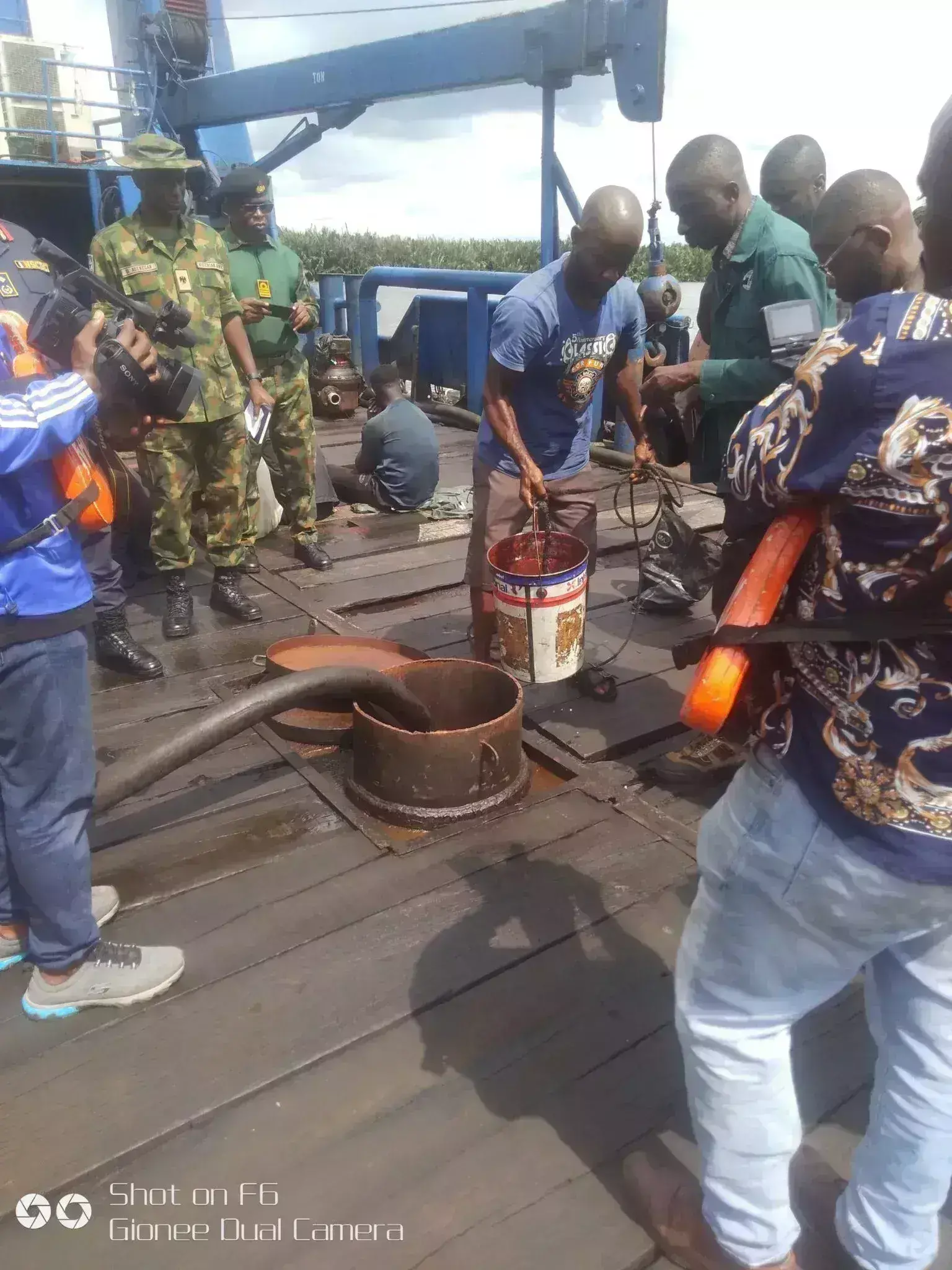 Oil Theft: Task Force arrest vessel, 10 crew members in Rivers