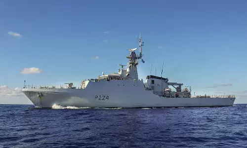 UK Warship Arrives in Nigeria to Support Security