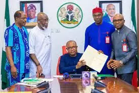 Gov. Mbah signs Electricity Bill into law