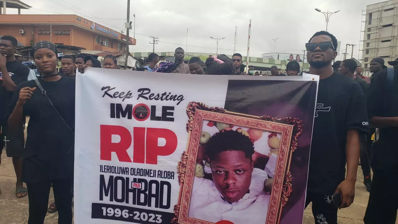 Ogun youths demand justice for deceased singer, “Mohbad”