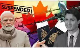 India suspends visa services for Canadian citizens