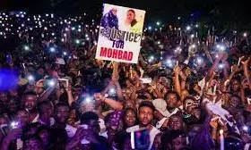 Davido, Zlatan, Falz, others attend late Mohbad’s candlelight procession