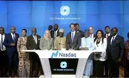 NASDAQ: Tinubu 1st African President to ring closing bell