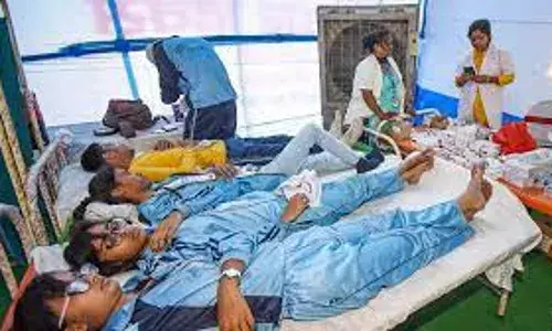 100 students fall ill due to food poisoning