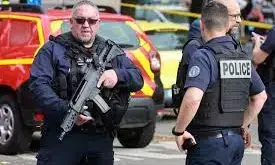 Teacher killed in school stabbing, suspect in custody