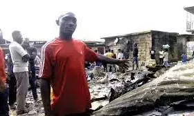 Tragedy as fire destroys goods worth millions of naira in Calabar Tragedy as fire destroys goods worth millions of naira in Calabar