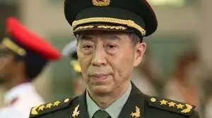 China sacked defence minister