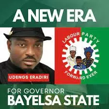 Bayelsa Guber: Eradiri remains only valid LP candidate in Bayelsa