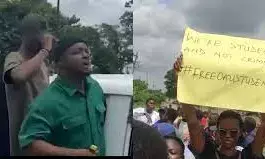 OAU students storm EFCC office to protest colleagues’ arrest