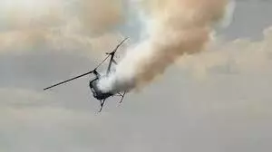 Breaking: NAF helicopter crashes in Port Harcourt