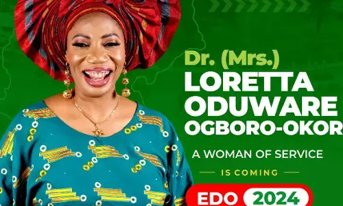 Edo 2024: Female guber aspirant promises to prioritise health, education