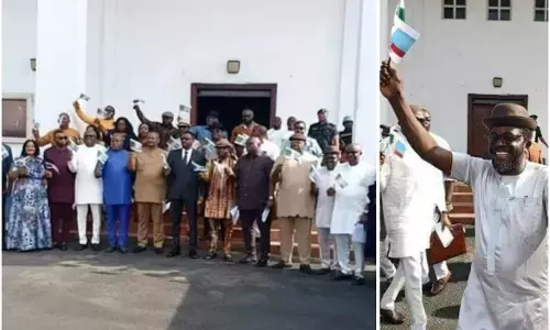Breaking: 27 Rivers lawmakers loyal to Wike defect to APC