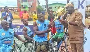 Wheelchair Basketball: Oyo team record first win