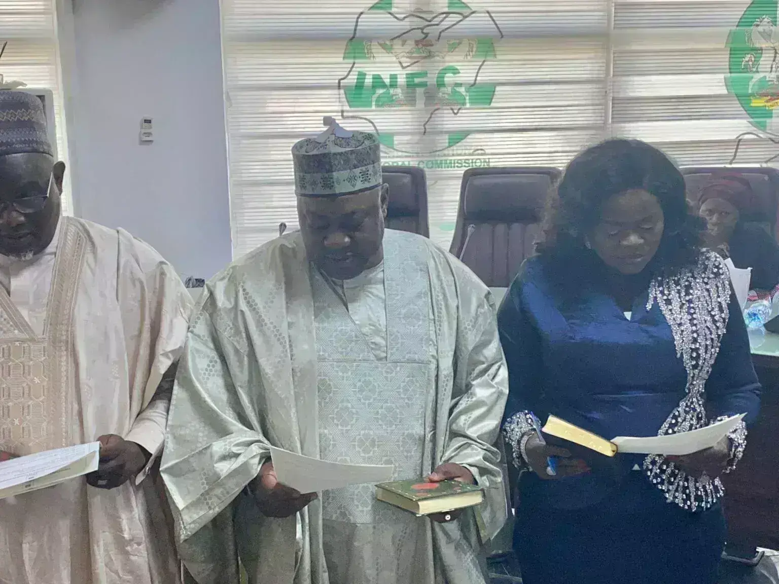 9 newly appointed INEC RECs sworn in