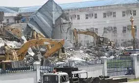 Group condemns demolition of Rivers House of Assembly