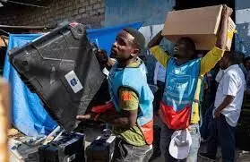 Congo holds presidential election, opposition alleging fraud