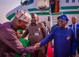 Tinubu arrives Lagos for Christmas