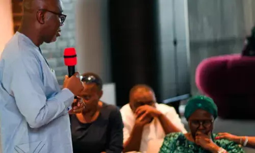 Ondo governor, officials pay condolence visit to Akeredolu’s family