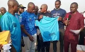 Man praised for sponsoring Anambra community football league for 40 years