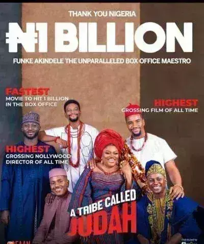 ‘A Tribe Called Judah’ becomes Nollywood’s 1st film to gross N1bn