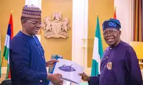 Insecurity: Matawalle presents hi-Tech unmanned water vessels to Tinubu