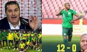 AFCON 2023: Super Eagles beat Al Gharbia FC 12-0 in warm-up match