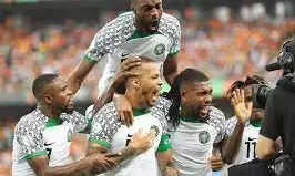 News Flash: Super Eagles beat hosts Elephants