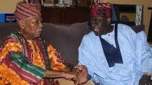 Heavy security as Tinubu visits Afenifere leader, Pa Fasoranti