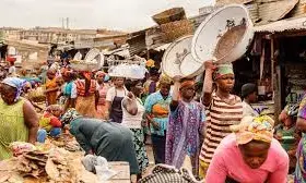 Governor’s wife pleads with market women to reduce prices of goods Governor’s wife pleads with market women to reduce prices of goods