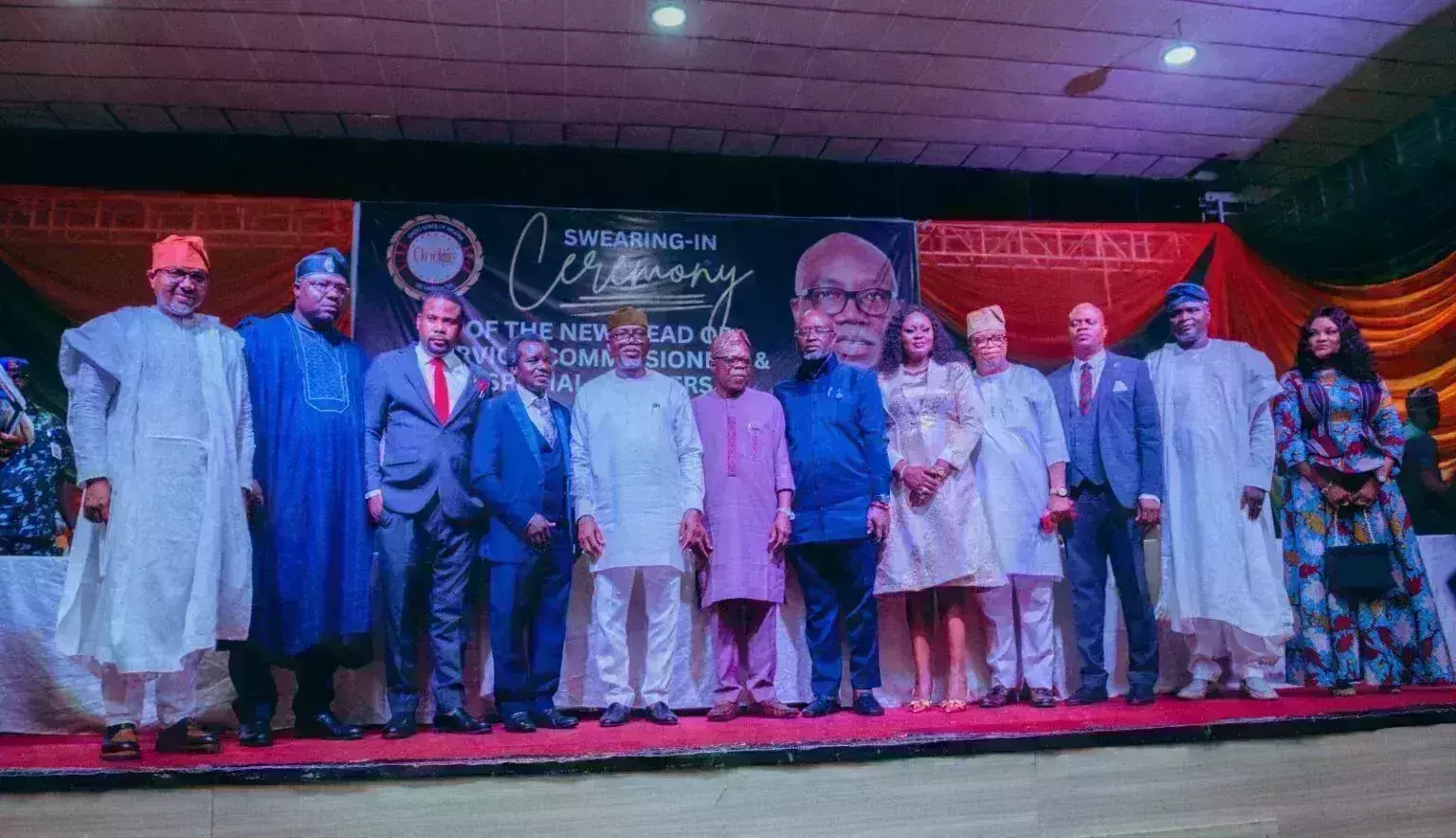 Aiyedatiwa swears-in 6 commissioners, 8 special advisers, HoS Aiyedatiwa swears-in 6 commissioners, 8 special advisers, HoS