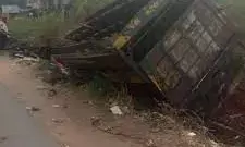 Driver, conductor die in Anambra truck crash