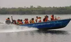 Woman jumps into river from moving boat in Lagos