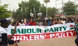 NLC pickets Labour Party office