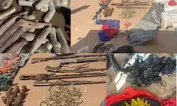 Troops raid IPOB/ESN camp in Ebonyi, recover arms