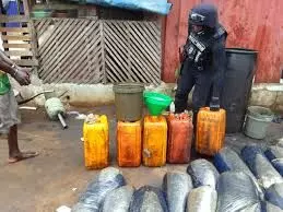 Navy arrests suspected oil thief enroute Cameroon with 15,500 litres of PMS