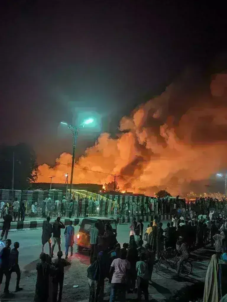 Again fire guts Gamboru Market in Borno
