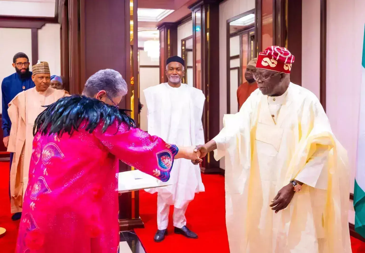 Mining, education take centre stage as Tinubu welcomes new envoys