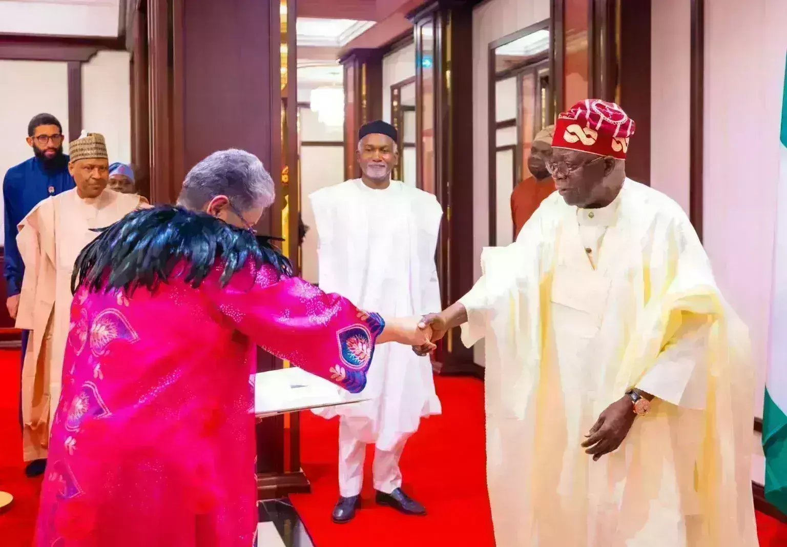Mining, education take centre stage as Tinubu welcomes new envoys