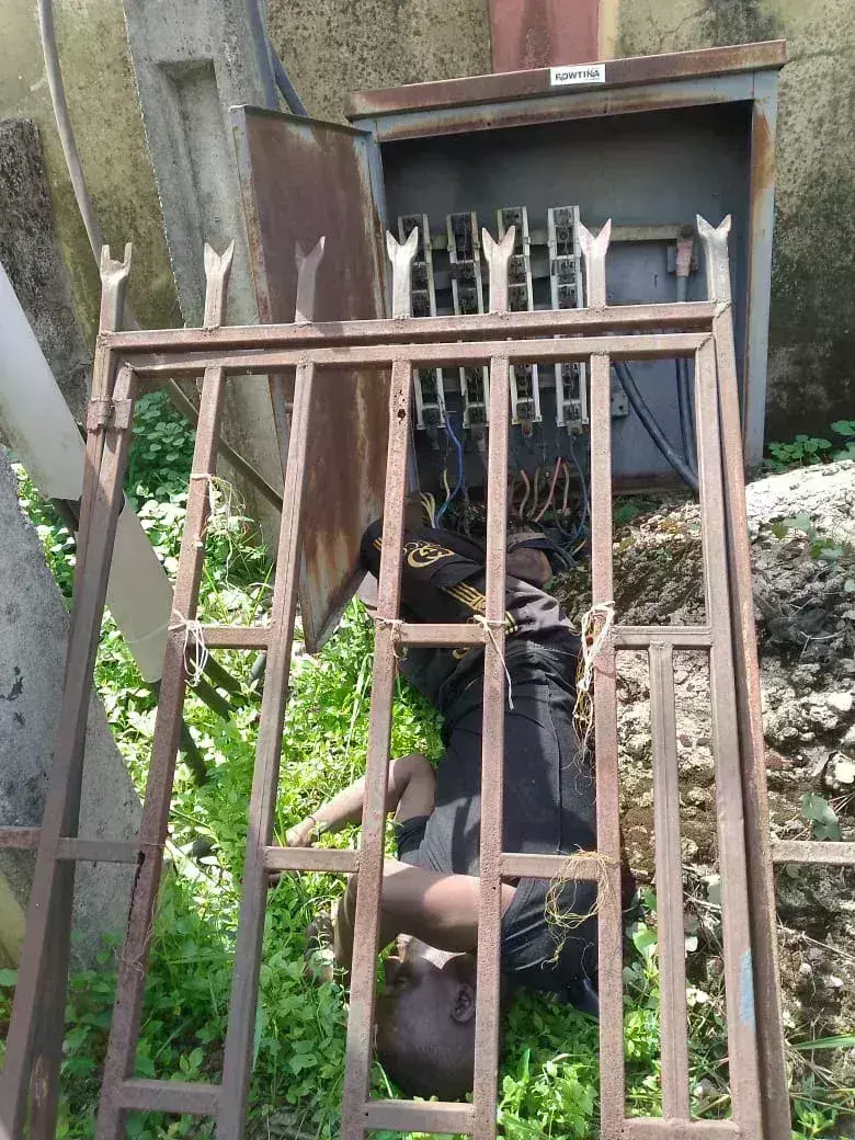 Cable thief electrocuted in Edo