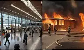 FAAN initiates investigation of fire at Lagos airport FAAN initiates investigation of fire at Lagos airport