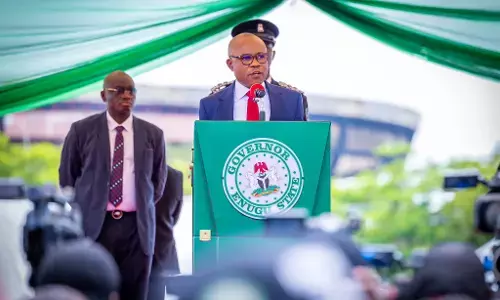 Be patient with us, Gov. Mbah begs workers