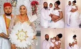 BBNaija star Chomzy welcomes baby boy